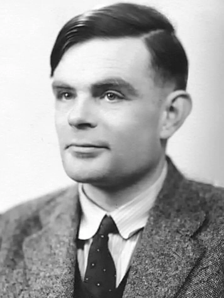 Photographic portrait of Alan Turing in 1951