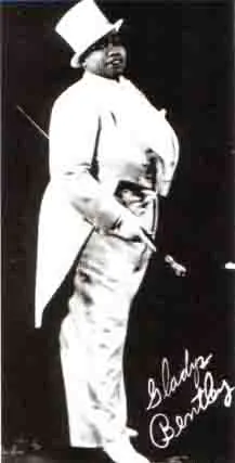 Photograph of blues performer Gladys Bentley