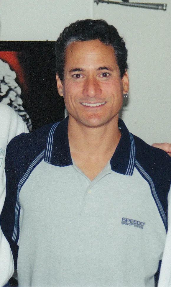 Diver Greg Louganis at a public event, 2010