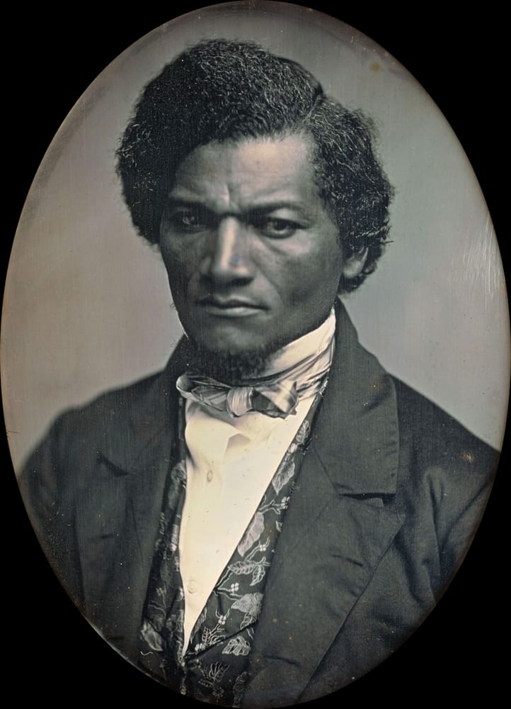 Daguerreotype portrait of a young Frederick Douglass