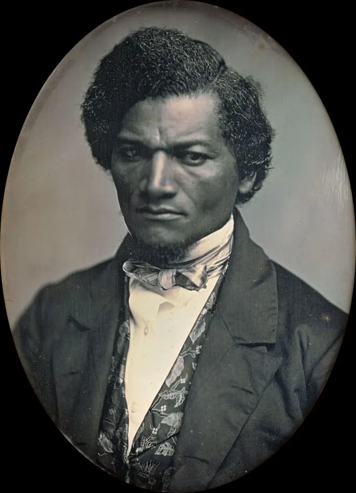 Daguerreotype portrait of a young Frederick Douglass