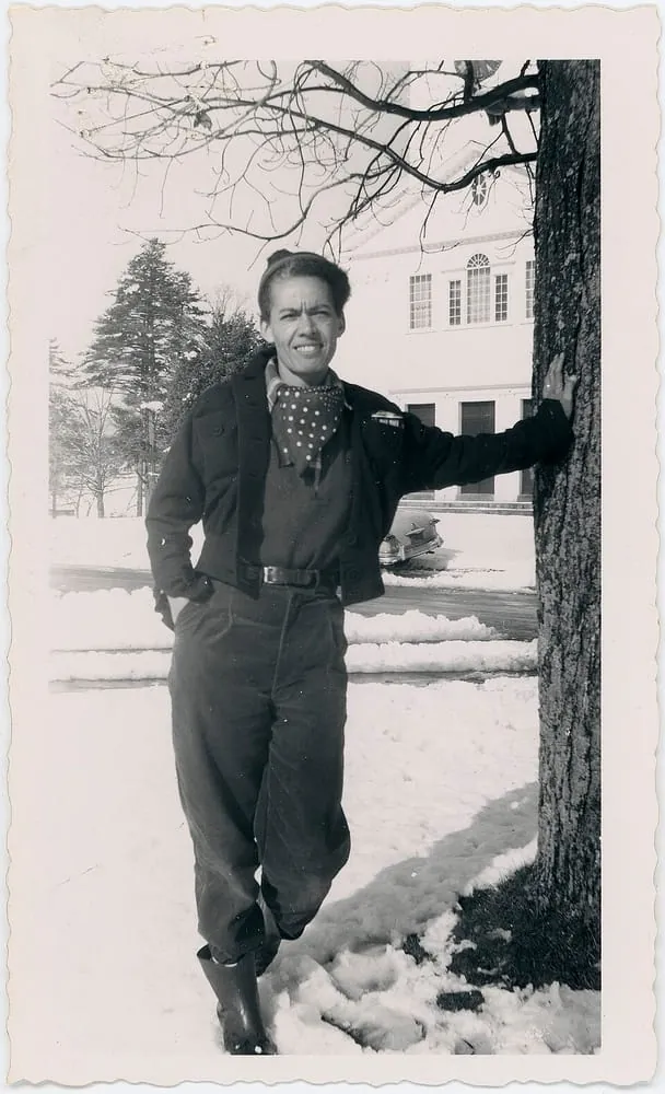 Portrait of Pauli Murray, about 1955