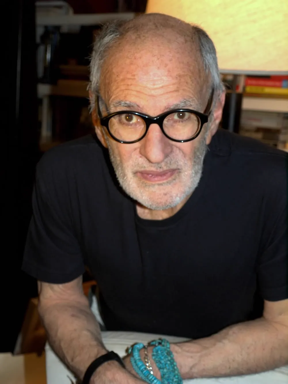 Portrait of playwright and activist Larry Kramer