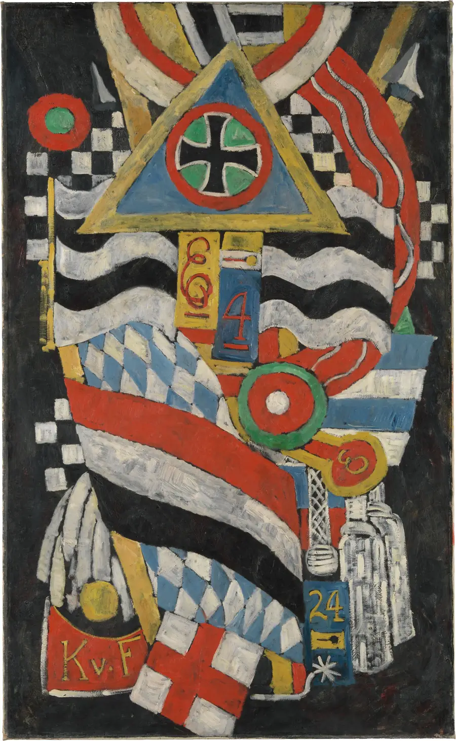 Marsden Hartley, Portrait of a German Officer (1914)