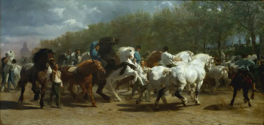 Rosa Bonheur, The Horse Fair (1852-55)