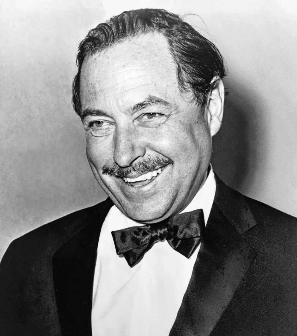 Portrait of playwright Tennessee Williams